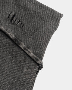 Snow Washed Boxy Hooded Top